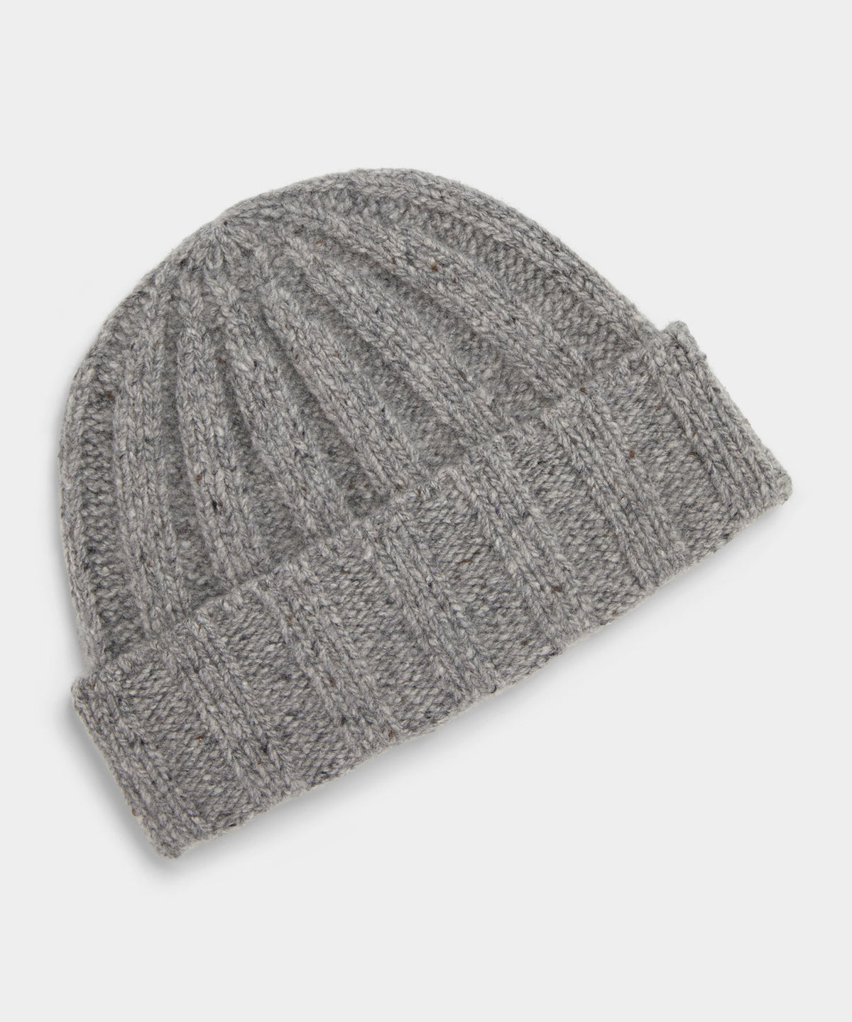 Donegal Cashmere Beanie - Grey