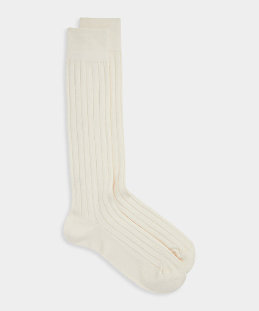 Cotton Dress Sock - Bisque