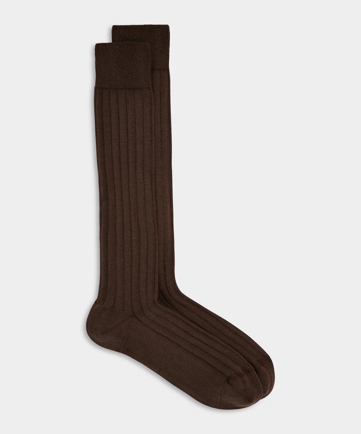 Cotton Dress Sock - Brown
