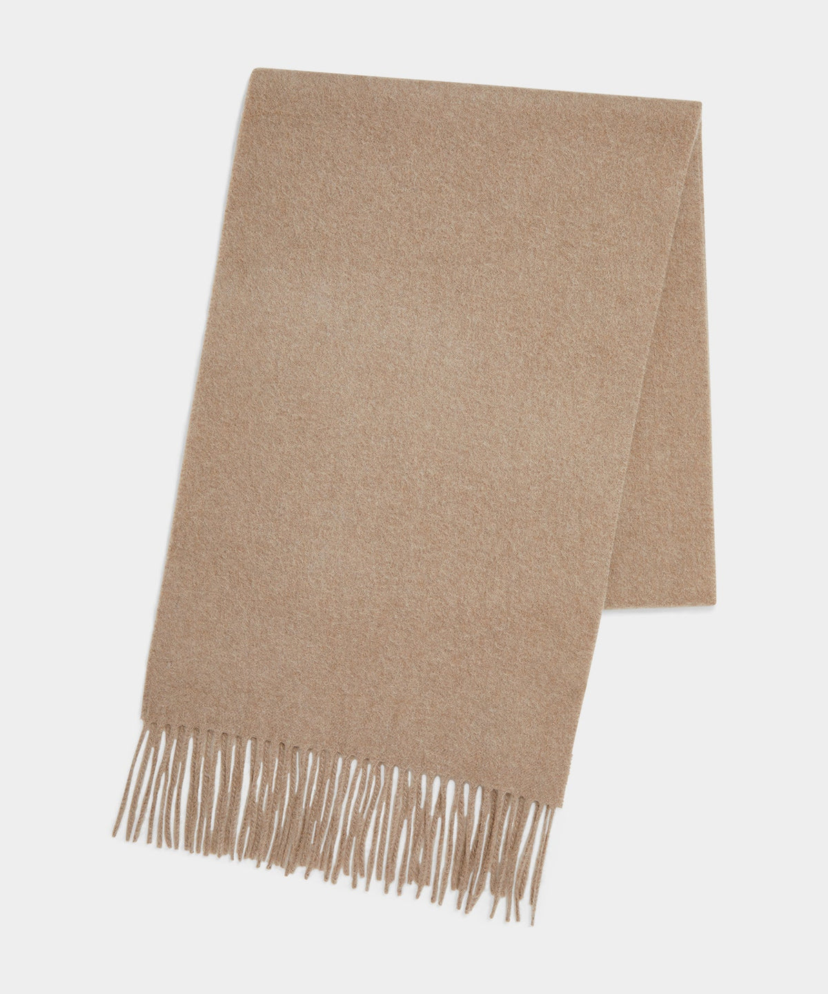 Brushed Cashmere Scarf - Taupe