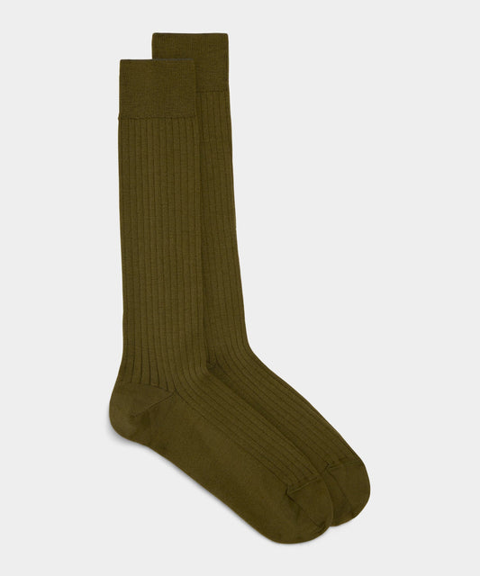 Merino Dress Sock - Cilantro