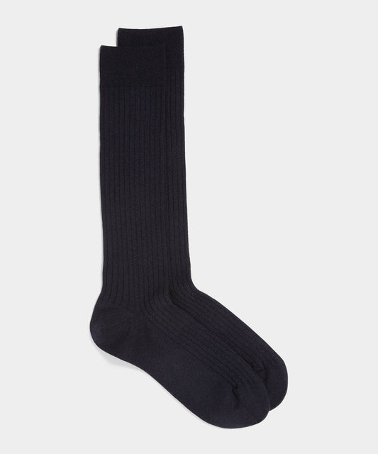 Merino Dress Sock - Navy