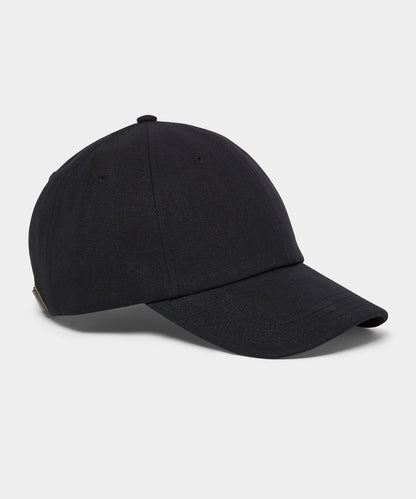 Selvedge Chino Dad Cap - Black