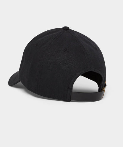 Selvedge Chino Dad Cap - Black
