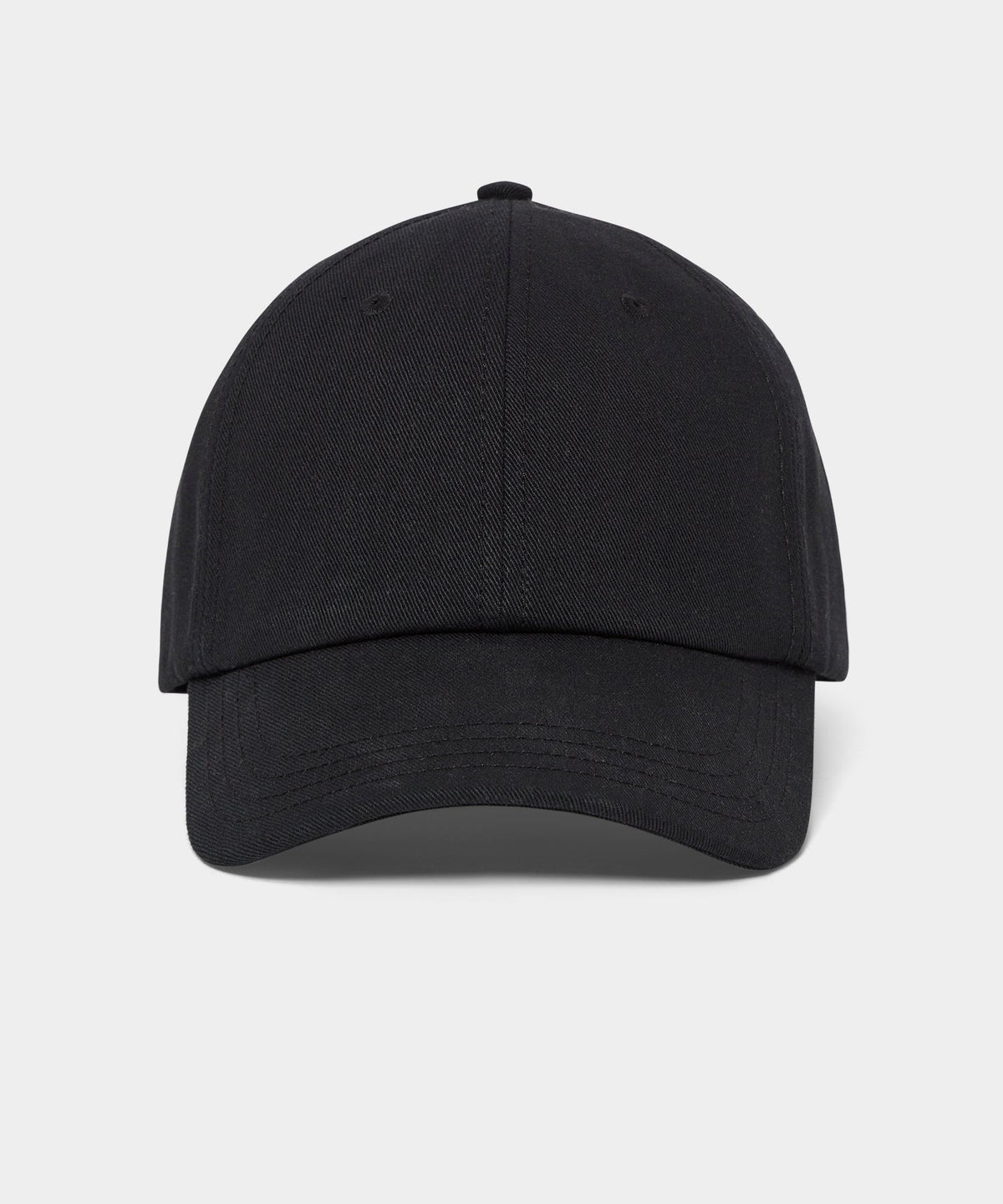 Selvedge Chino Dad Cap - Black