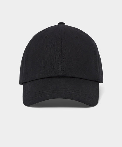 Selvedge Chino Dad Cap - Black