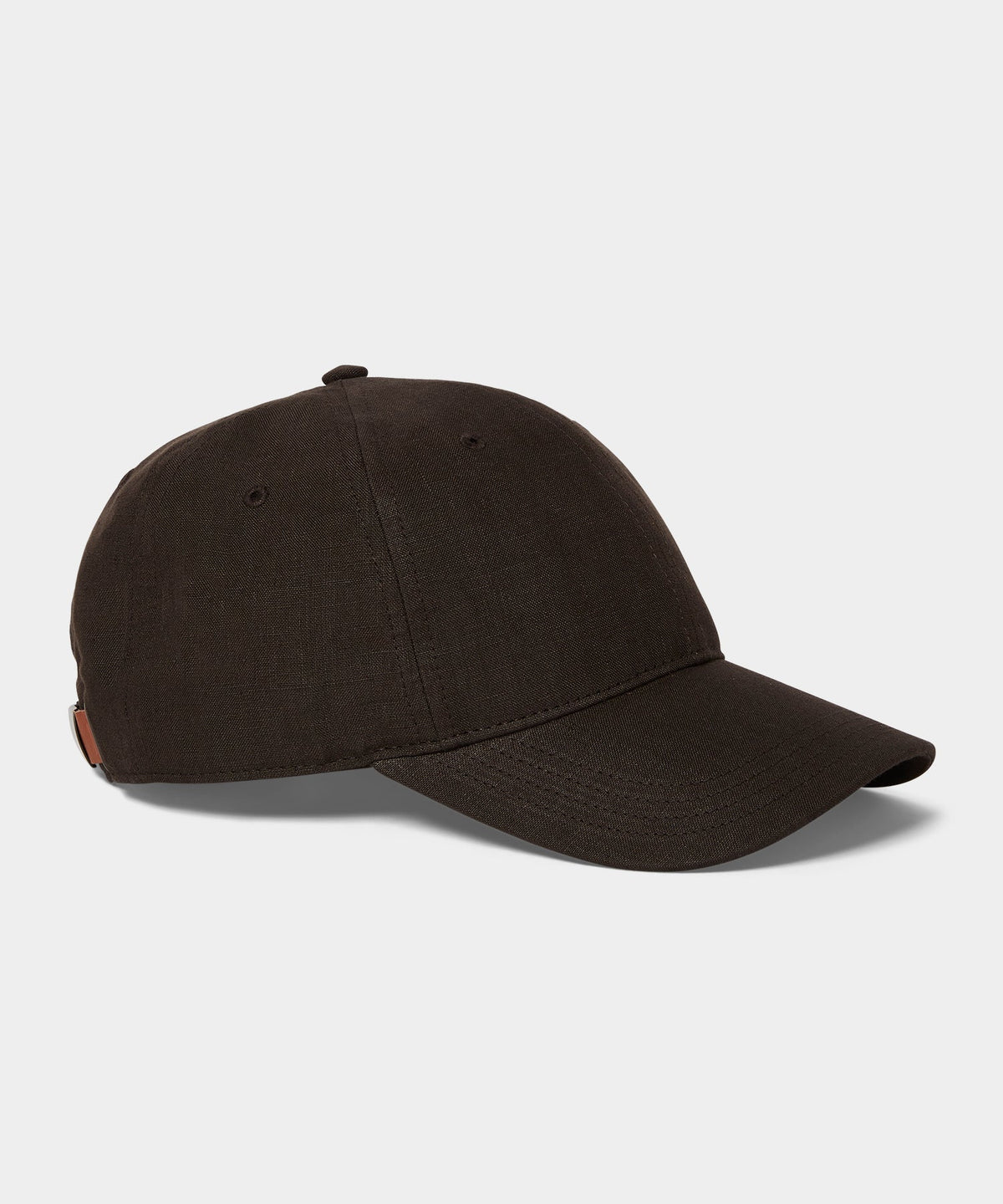 Linen Cap - Caviar