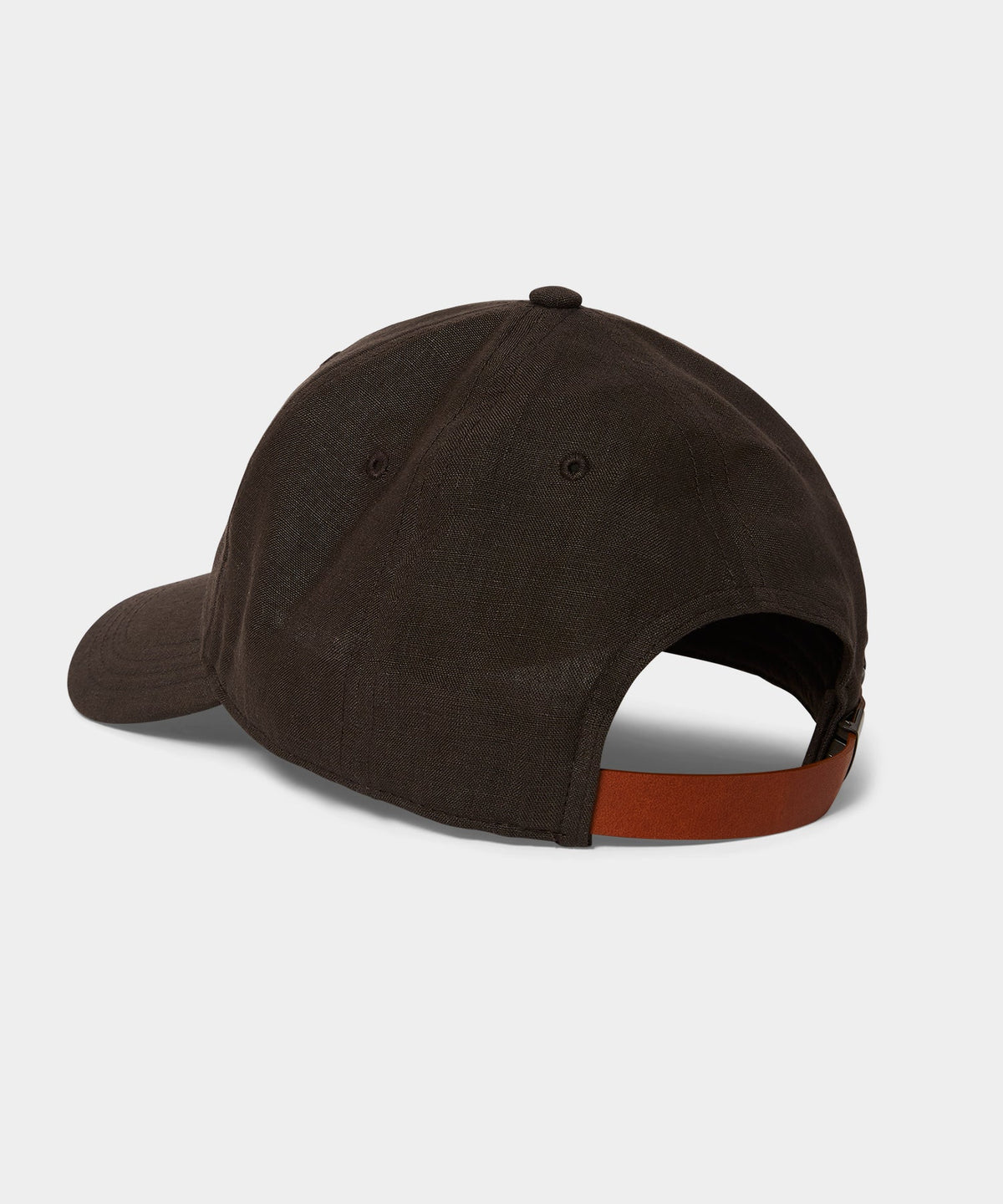 Linen Cap - Caviar