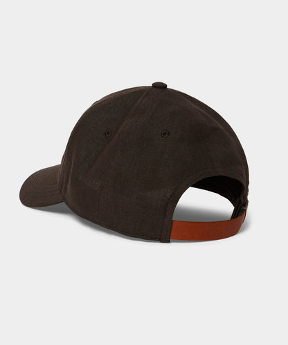 Linen Cap - Caviar