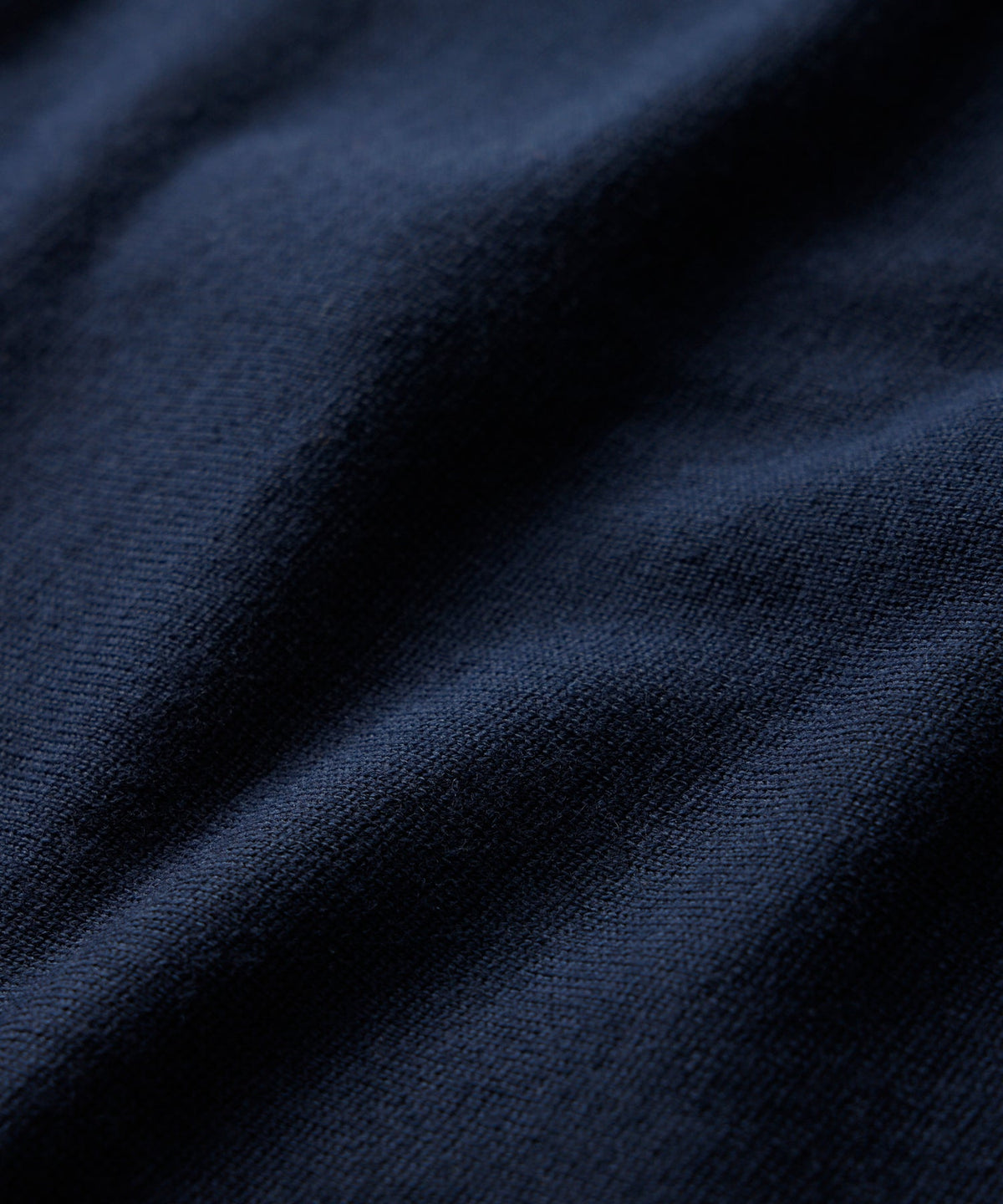 John Smedley Alston Merino Wool Zip-Up - Midnight