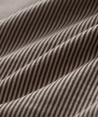 Italian Cotton Montauk Sweater Polo - Brown