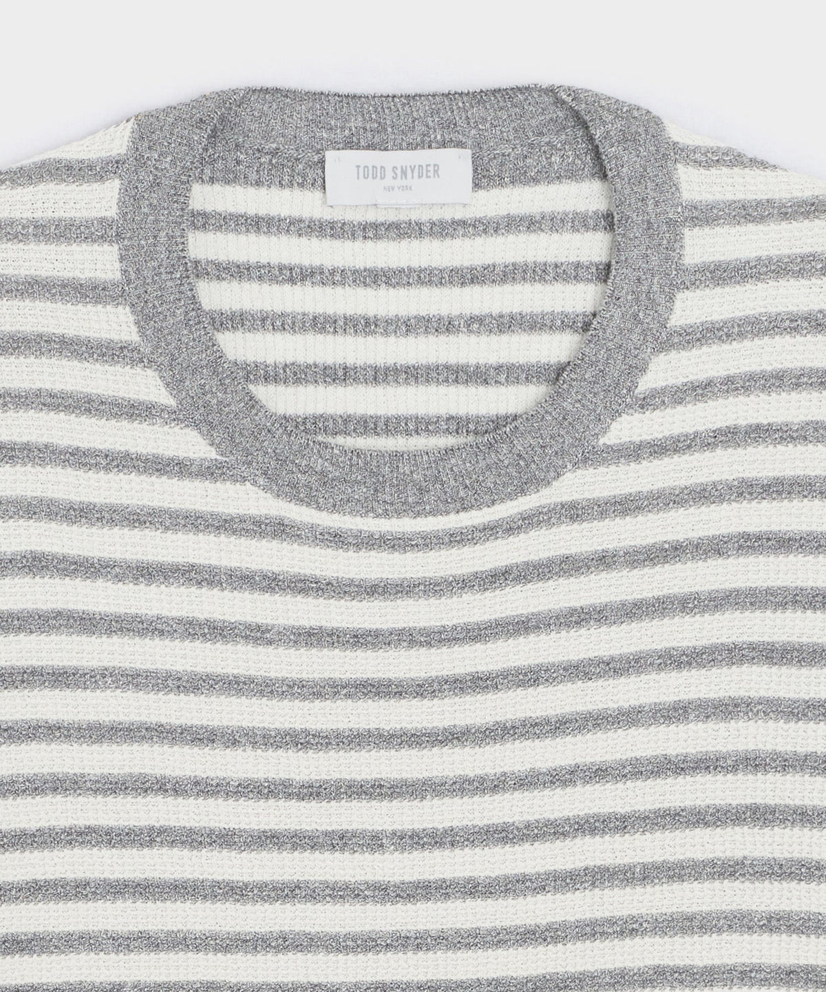 Italian Sweater Tee - Grey