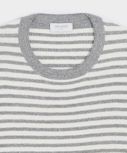 Italian Sweater Tee - Grey