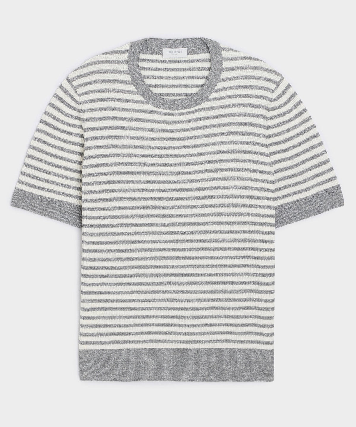 Italian Sweater Tee - Grey