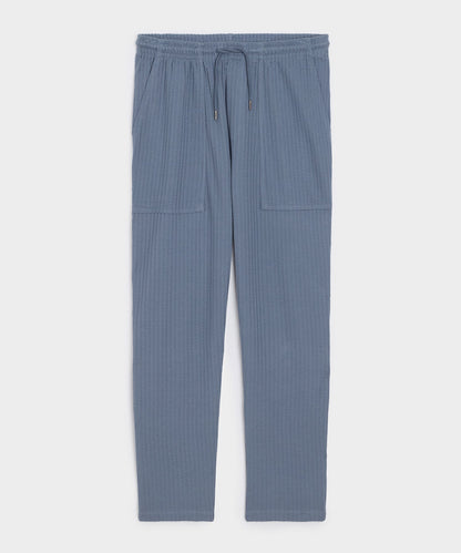 Knit Seersucker Pant - Deep Springs