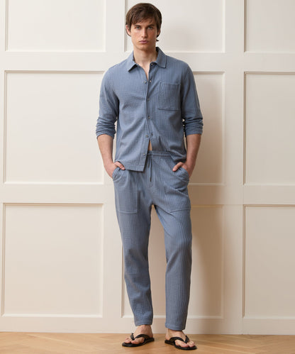 Knit Seersucker Pant - Deep Springs