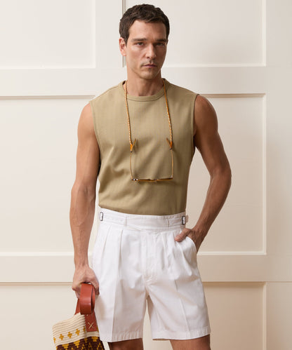 Textured Muscle Tank - Baja Dunes