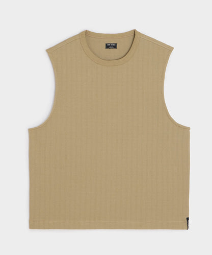 Textured Muscle Tank - Baja Dunes