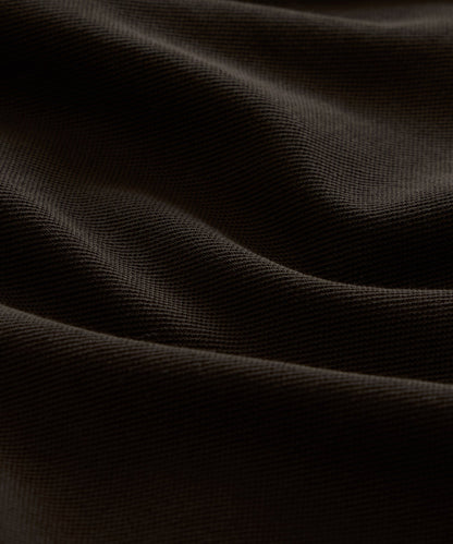 Relaxed Cotton Pique Polo - Dark Mocha