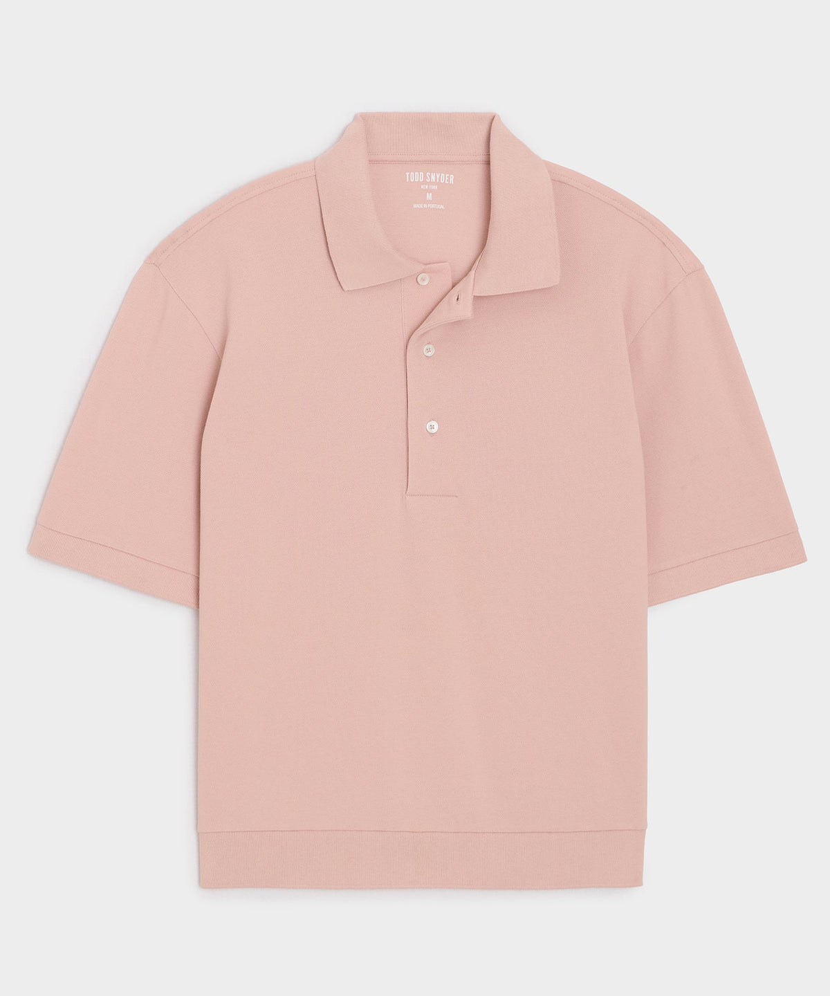 Relaxed Cotton Pique Polo - Dianthus