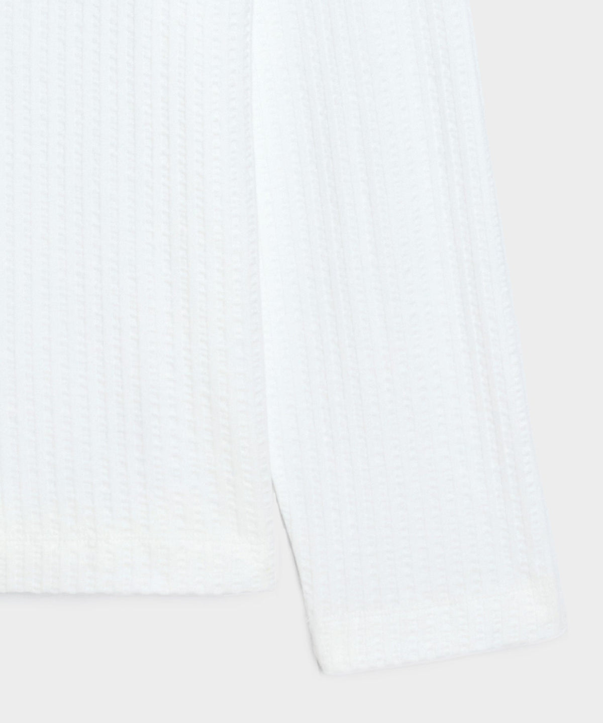 Knit Seersucker Shirt - Alabaster