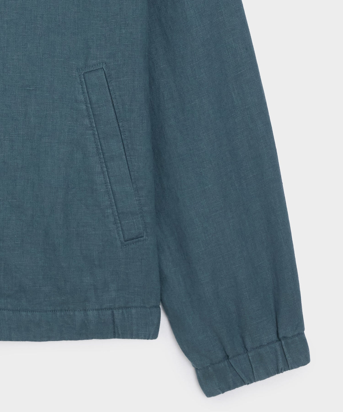 Linen Dad Jacket - Teal