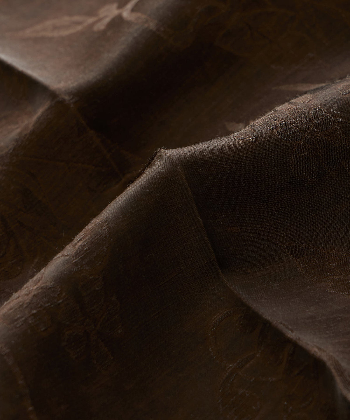 Italian Linen-Cupro Wythe Trouser - Brown