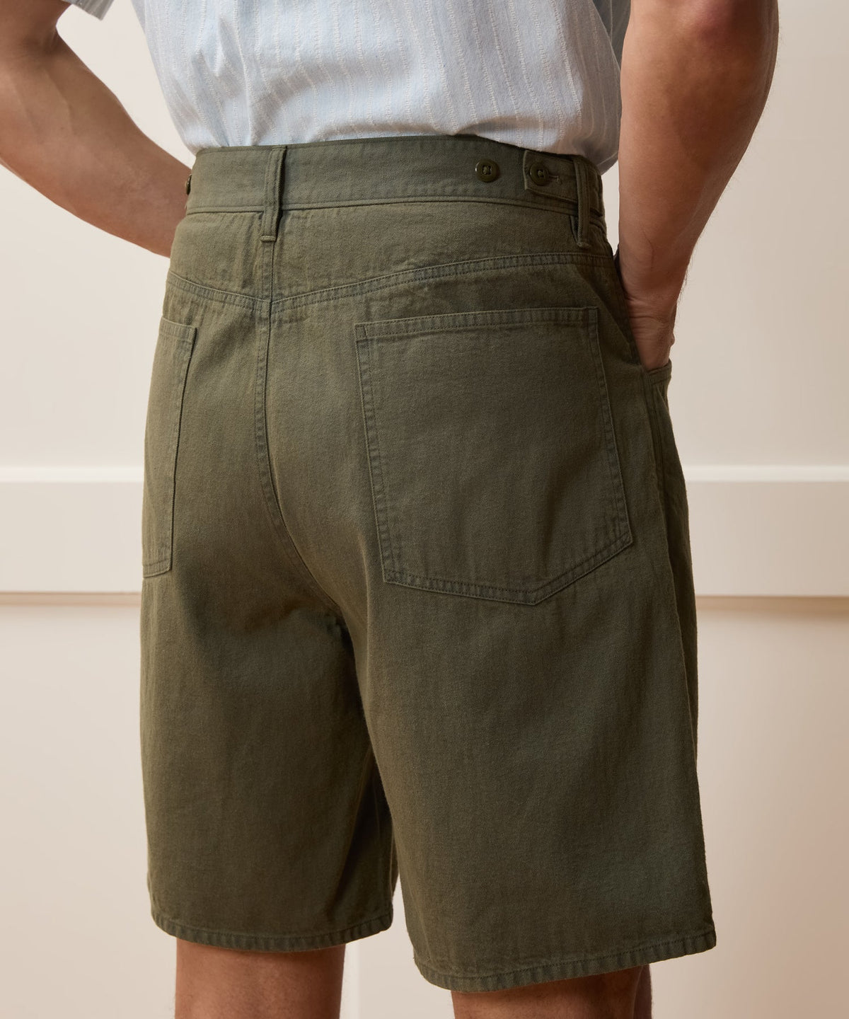 7" Work Short - Olive