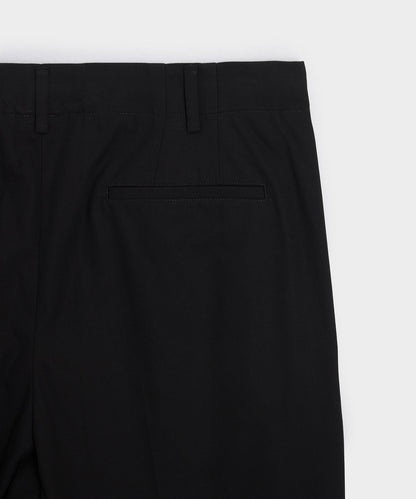 Italian Cotton Hollywood Trouser - Black