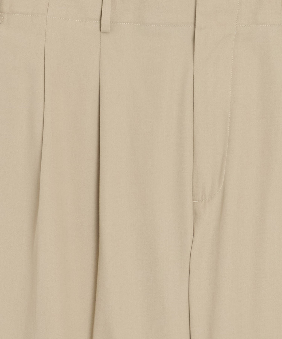 Italian Cotton Hollywood Trouser - Khaki
