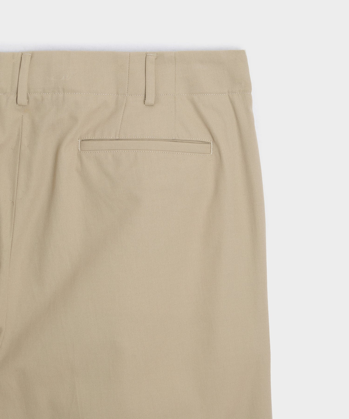 Italian Cotton Hollywood Trouser - Khaki