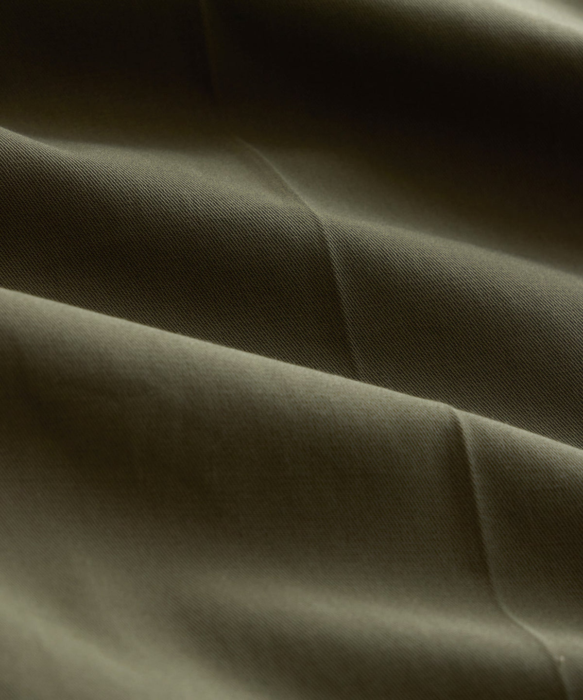 Italian Cotton Hollywood Trouser - Olive
