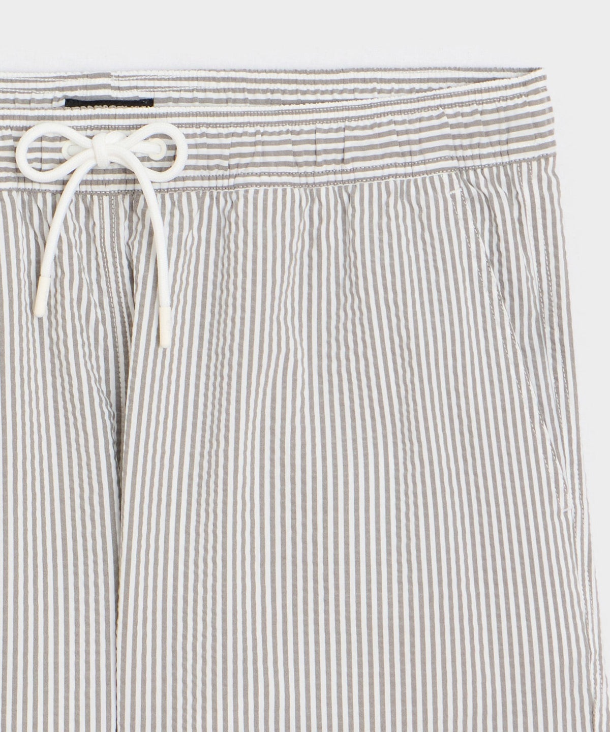 5" Seersucker Montauk Swim Trunk - Olive Drab