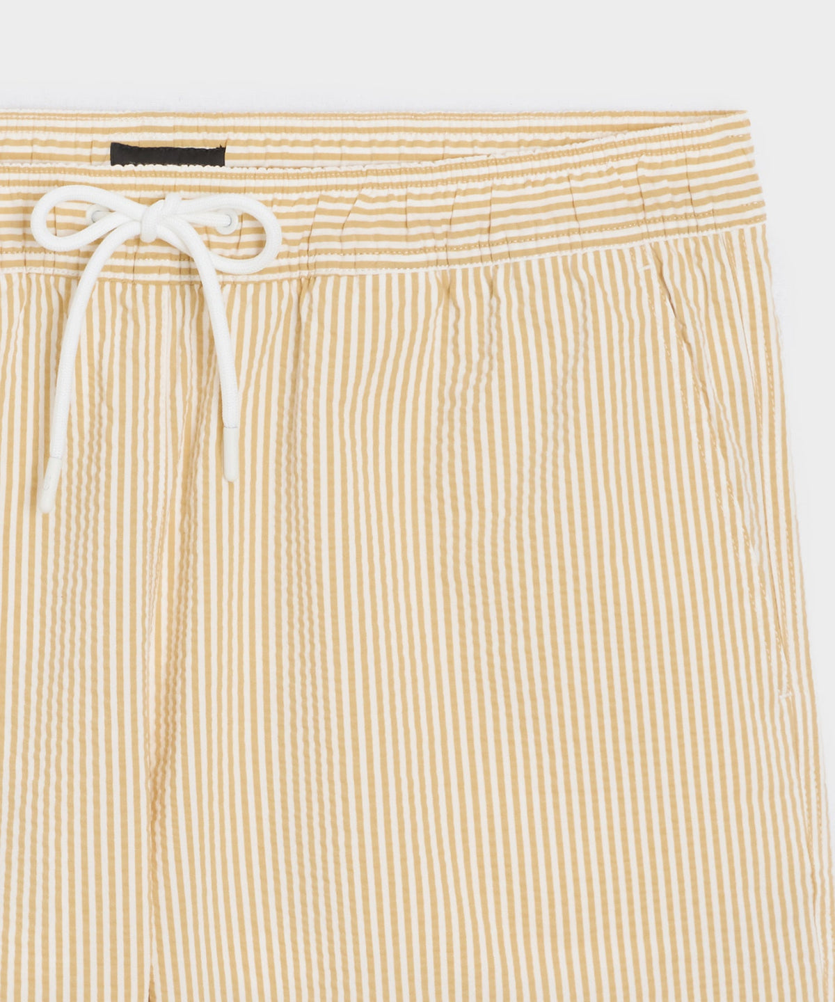 5" Seersucker Montauk Swim Trunk - Yellow