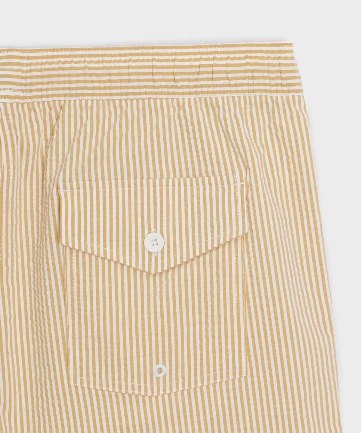 5" Seersucker Montauk Swim Trunk - Yellow