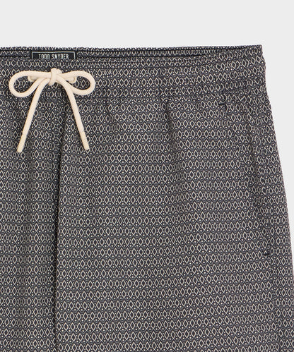 5" Montauk Swim Trunk - Black