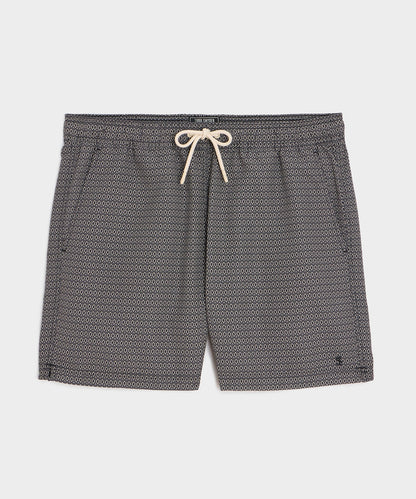 5" Montauk Swim Trunk - Black