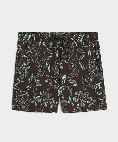 5" Montauk Swim Trunk - Brown
