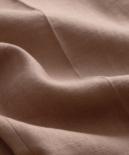 Italian Linen Blend Madison Trouser - Mauve