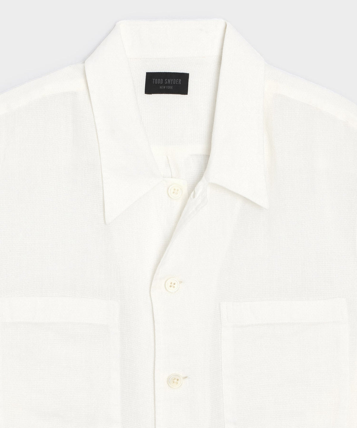 Panama Guayabera Shirt - Ivory
