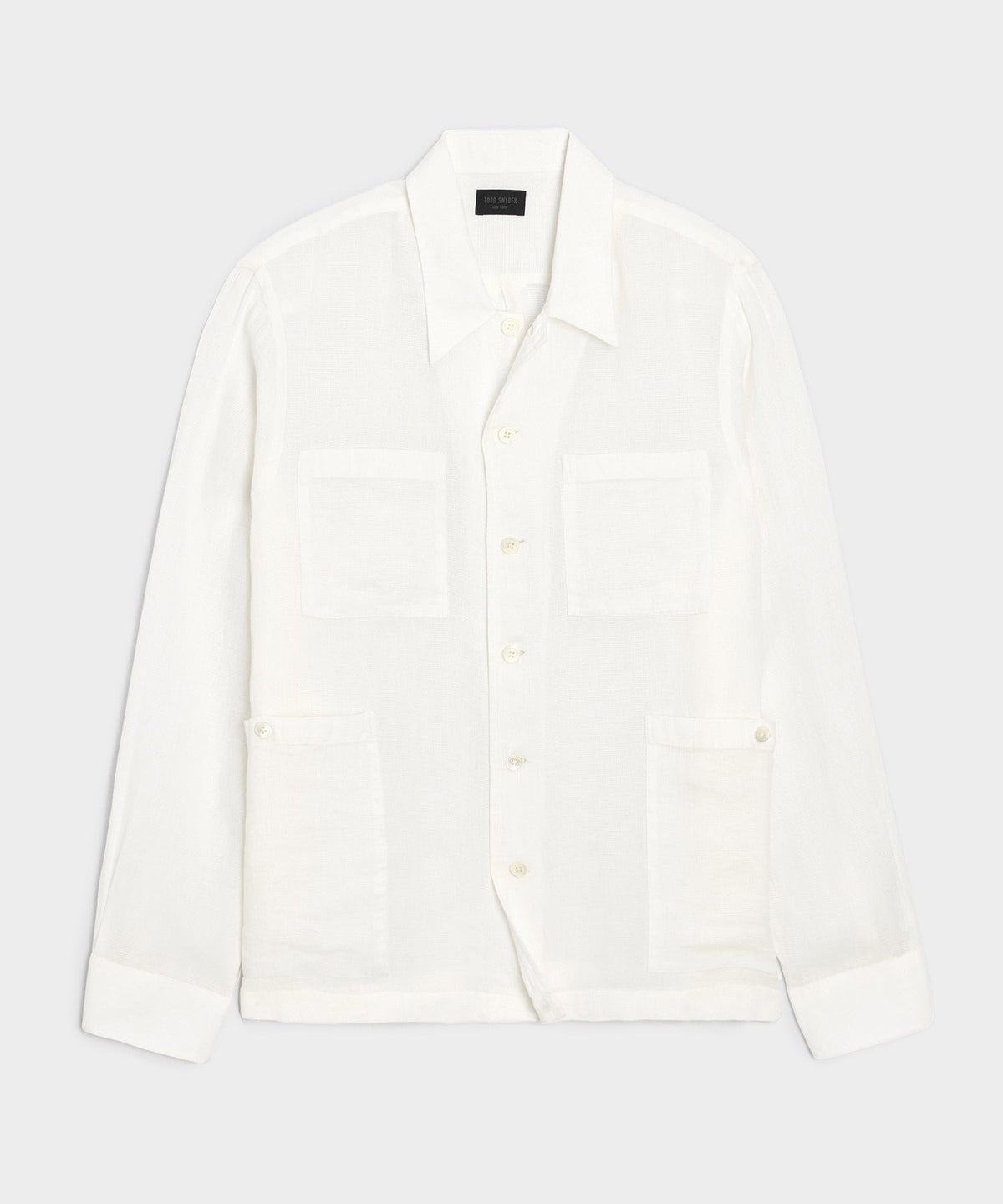 Panama Guayabera Shirt - Ivory