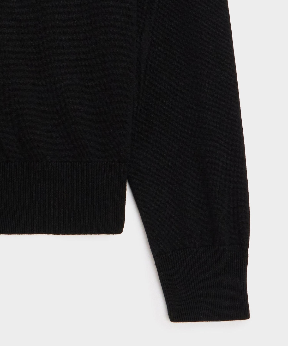 Amalfi Sweater Polo - Black