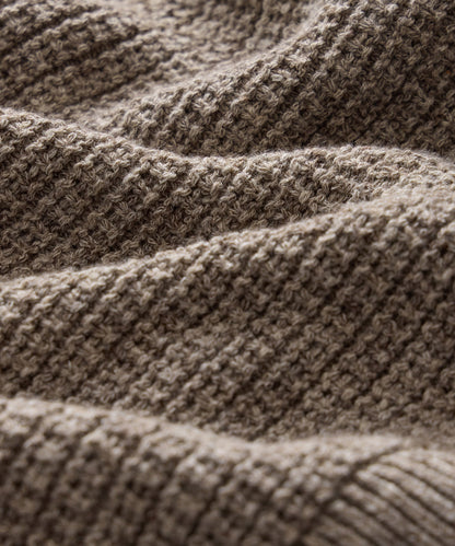 Portside Crewneck Sweater - Taupe