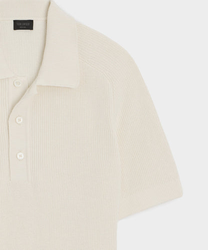 Beechwood Sweater Polo - Bisque