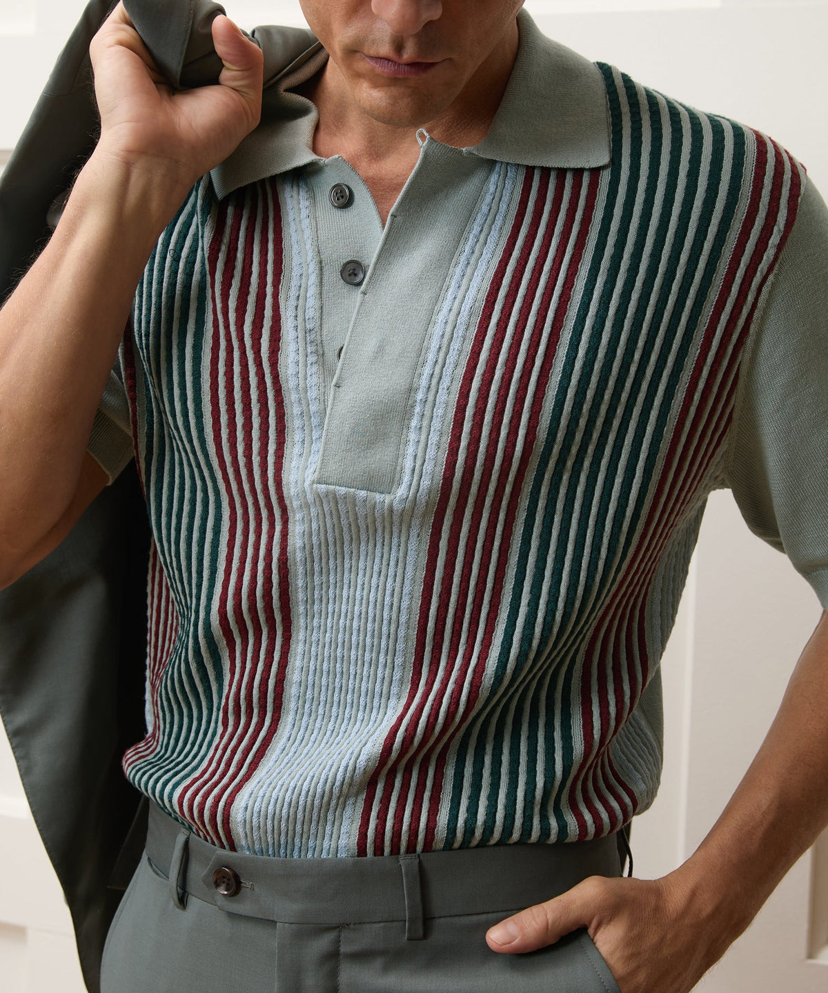Santiago Sweater Polo - Airway