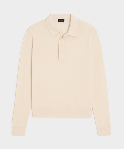 Vista Sweater Polo - Bisque
