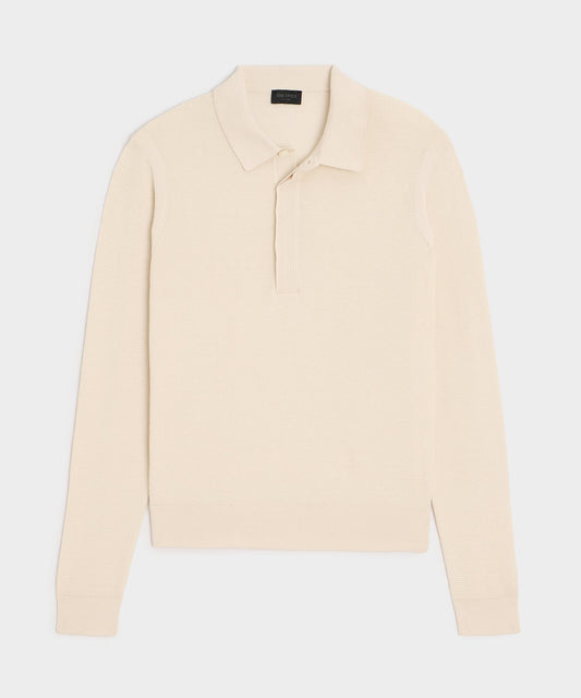 Vista Sweater Polo - Bisque