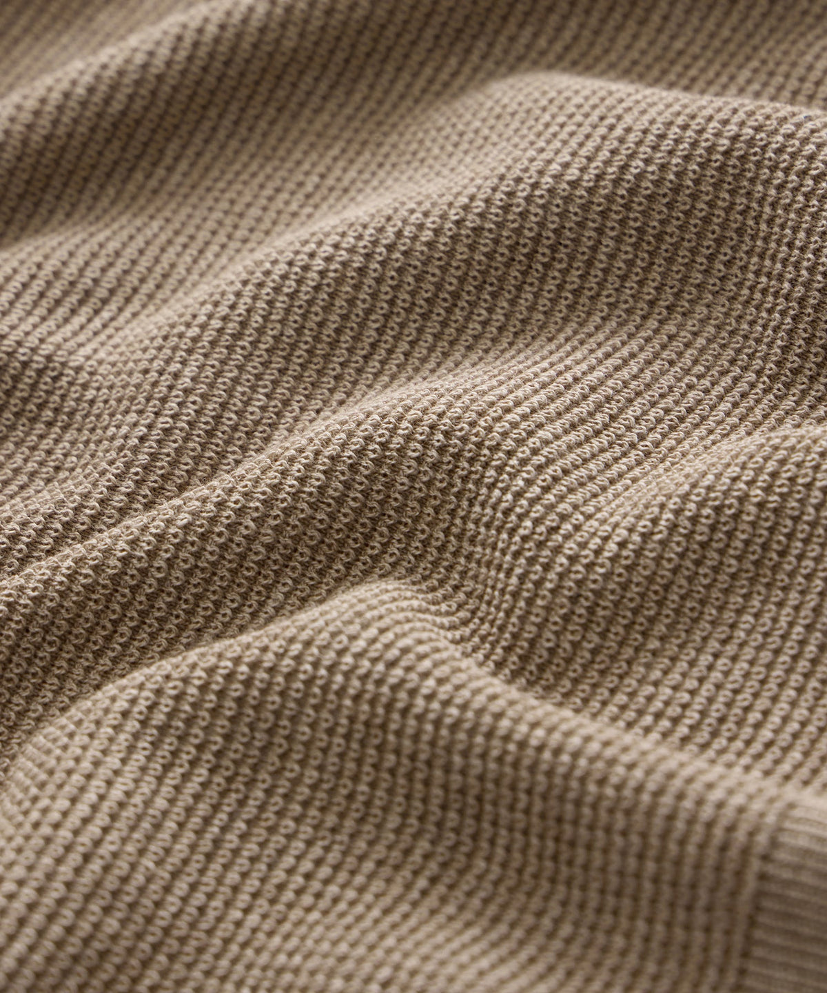 Vista Sweater Polo - Heather Taupe