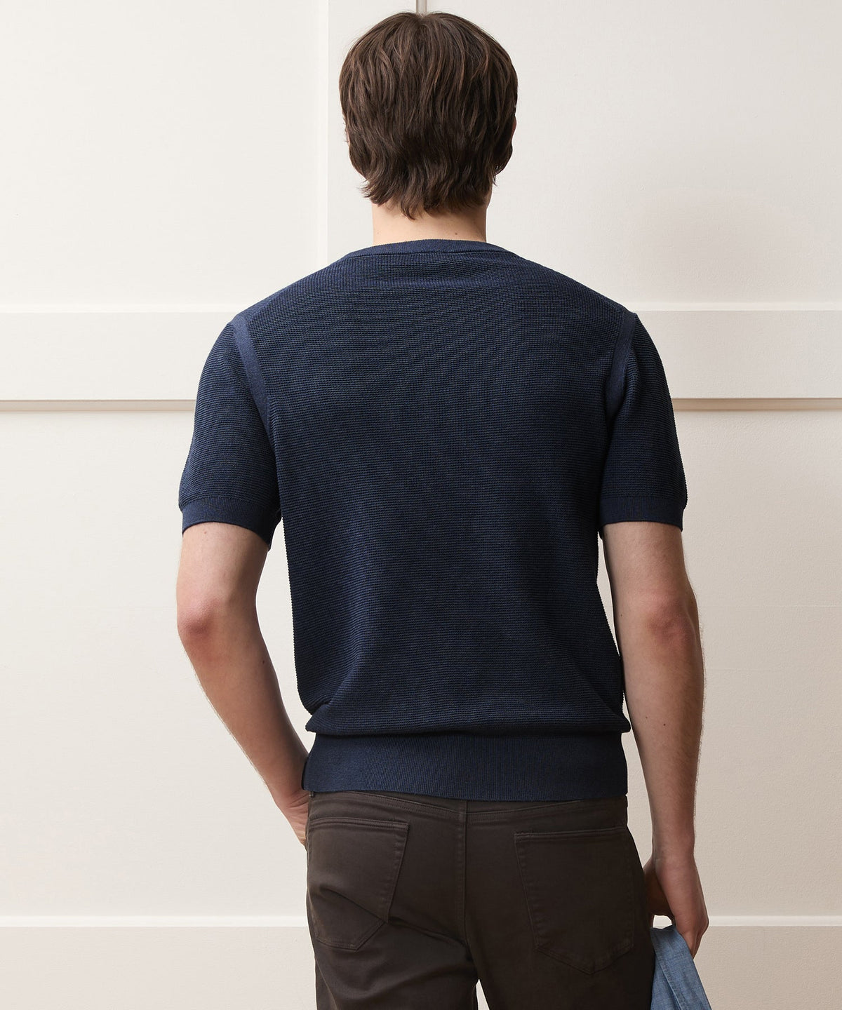 Vista Sweater Tee - Heather Navy