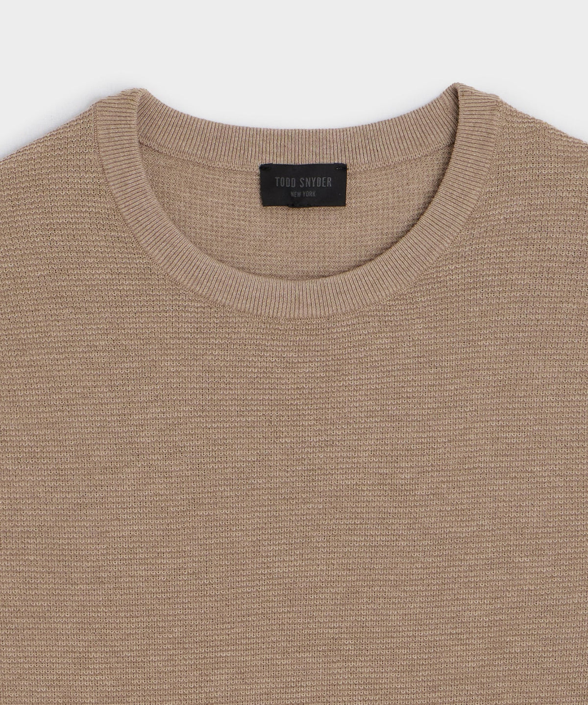 Vista Sweater Tee - Heather Taupe